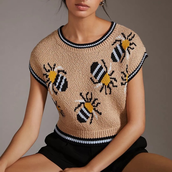 Sarah Gordon For Anthropologie Erin Icon Vest - Picture 1 of 8